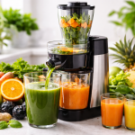 Slow Juicer entsaftet frisches Obst und Gemüse – schonendes Entsaften für mehr Nährstoffe