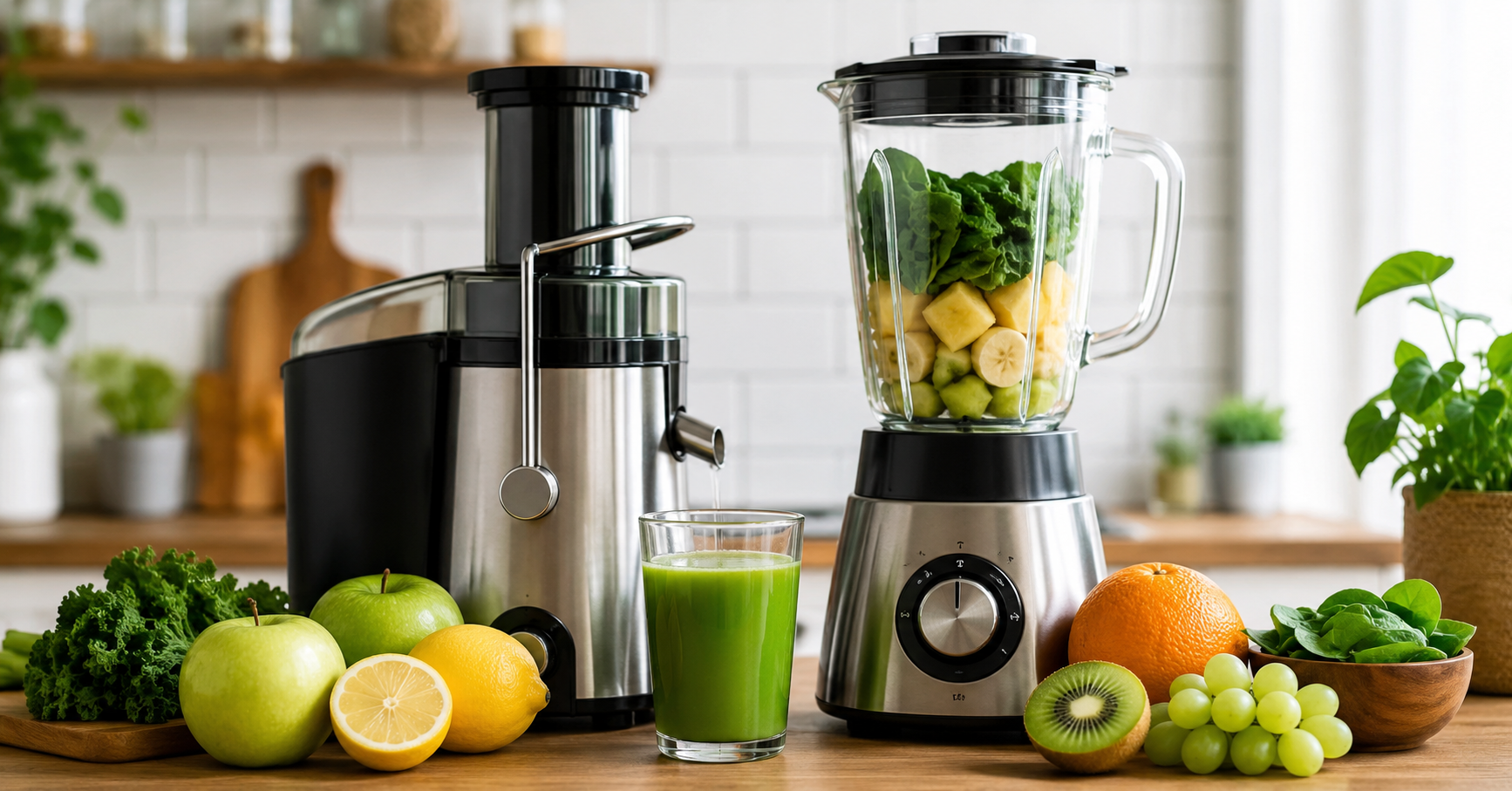 Entsafter oder Mixer: Was ist wirklich gesünder? Der große Vergleich