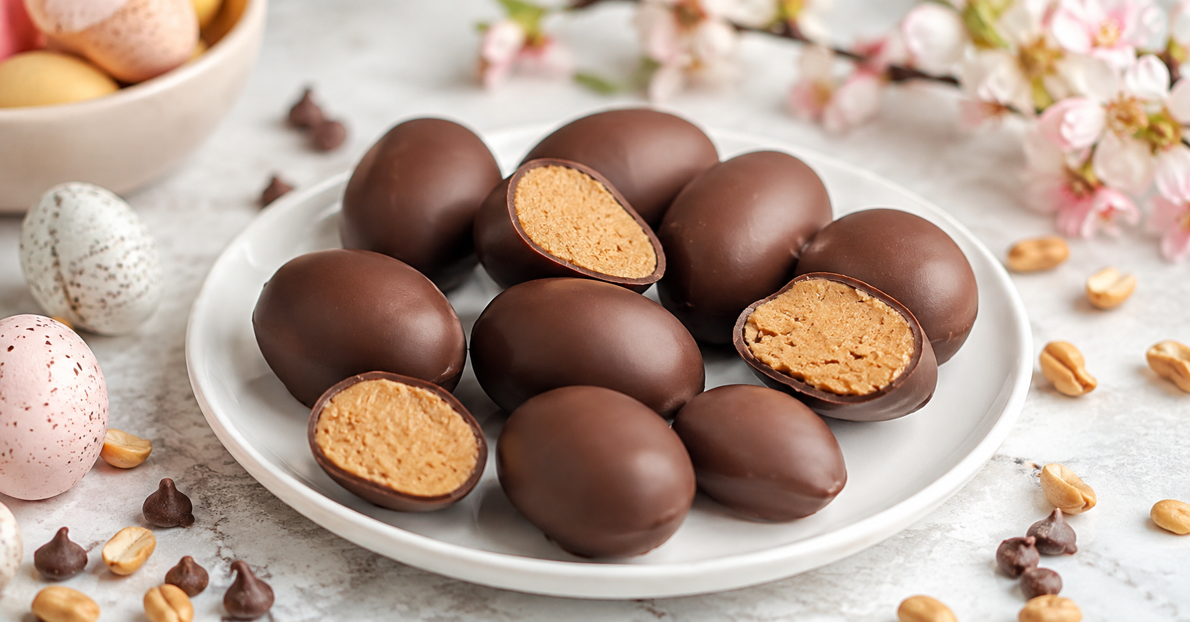 Peanut Butter Easter Eggs